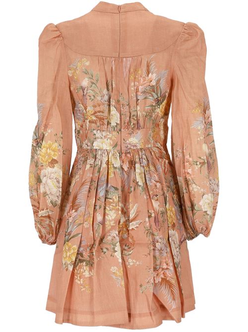 Tallow Plunge Mini Dress ZIMMERMANN | 0932DRS253PINK MULTI FLORAL